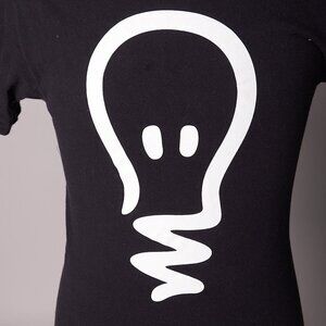 Vintage 1990s Think Skateboarding Lightbulb T-Shirt